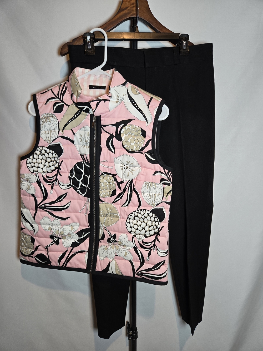 Banana Republic Sloan Pants & Carlisle Reversible Vest Bundle - EUC!